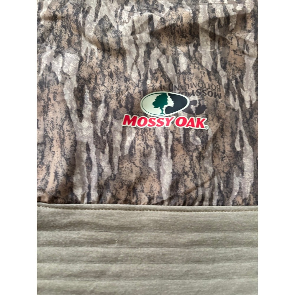 NWT Mossy Oak Camo 1/4 Zip Pullover Sweatshirt Men's 2x - Picture 2 of 6